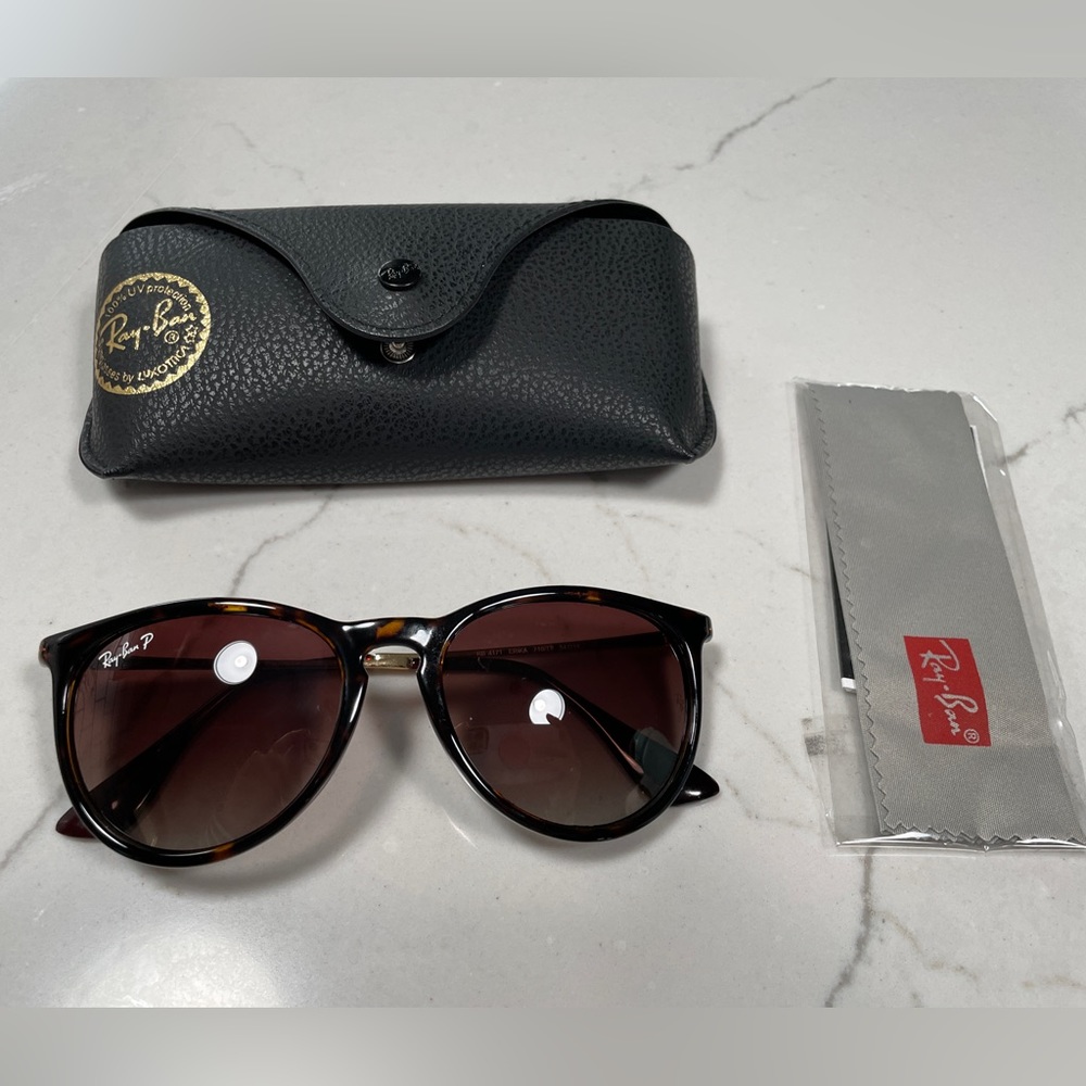 RayBan polarized Erika sunglasses